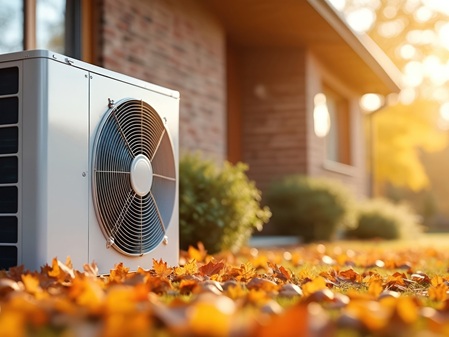 Wärmepumpe Herbst